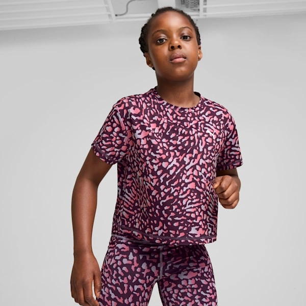 ¡PUMA Tren Favorito! Camiseta Corta para Niños Grandes: ¡Estilo y Aventura en Cada Viaje!