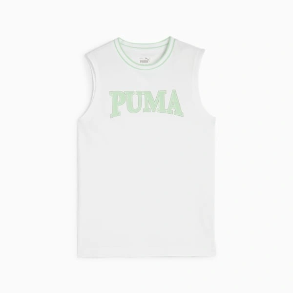 ¡PUMA SQUAD Verano! La camiseta perfecta para niños grandes. Estilo y frescura garantizados. ¡PUMA!