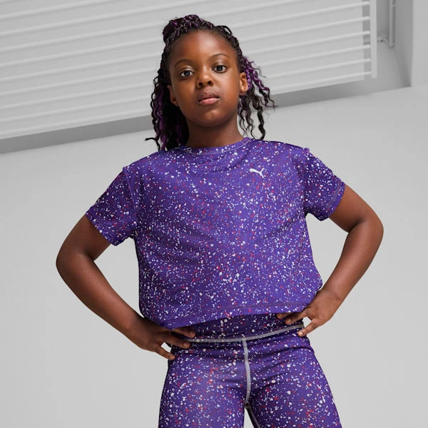 PUMA: ¡El tren favorito de tu hijo! Camiseta corta y genial para grandes aventureros.